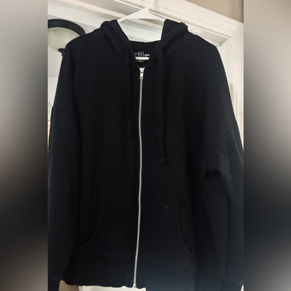 Time and Tru Classic Black Hoodie